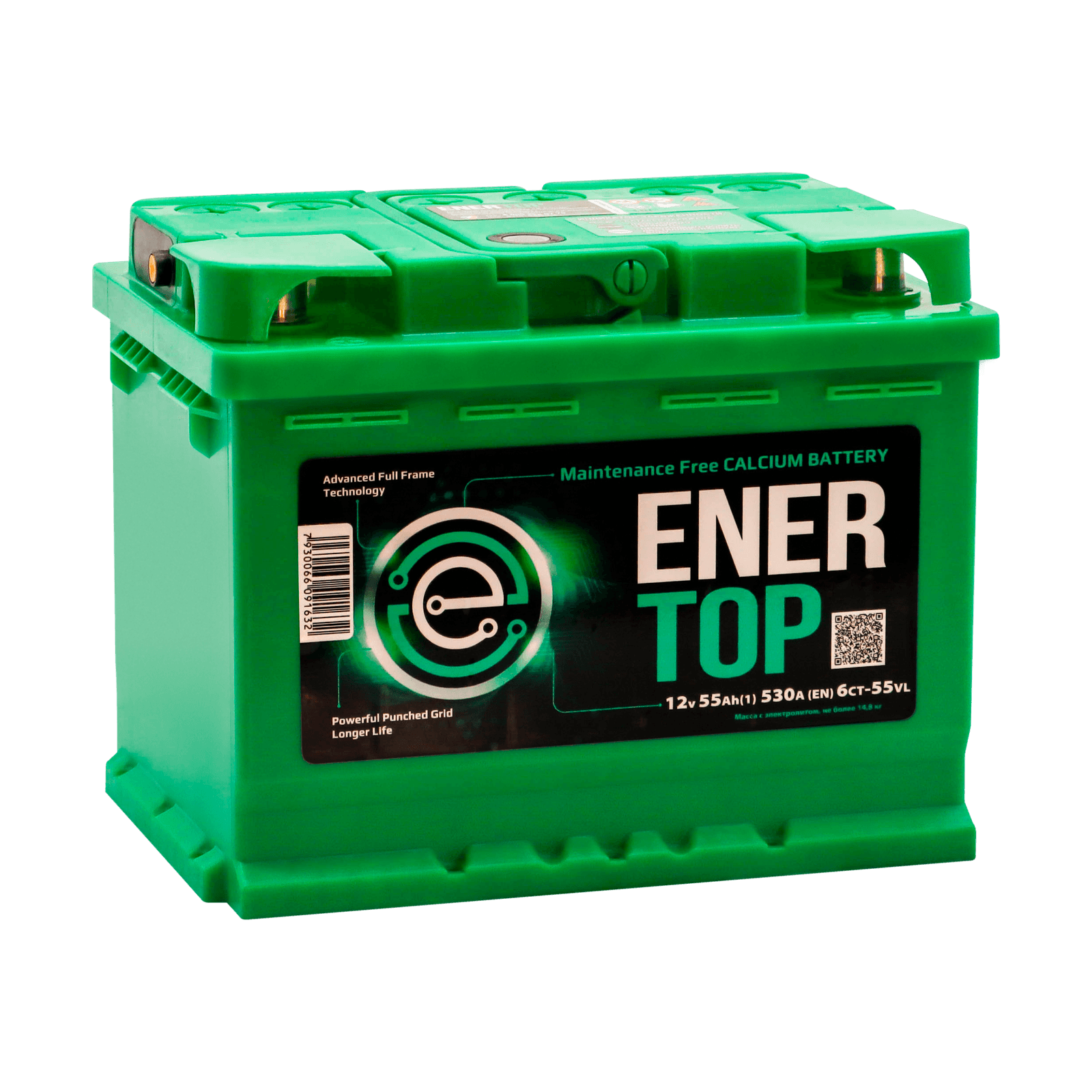Аккумулятор EnerTop с гарантией качества